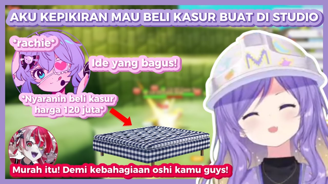 rachie Membuat Kaget Moona Karena Ada Kasur yang Harganya Rp120 Juta