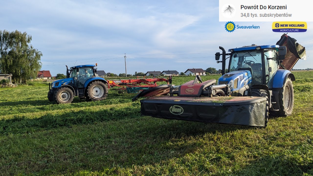 NASZA DNIÓWKA / Koszenie 2 pokosu lucerny