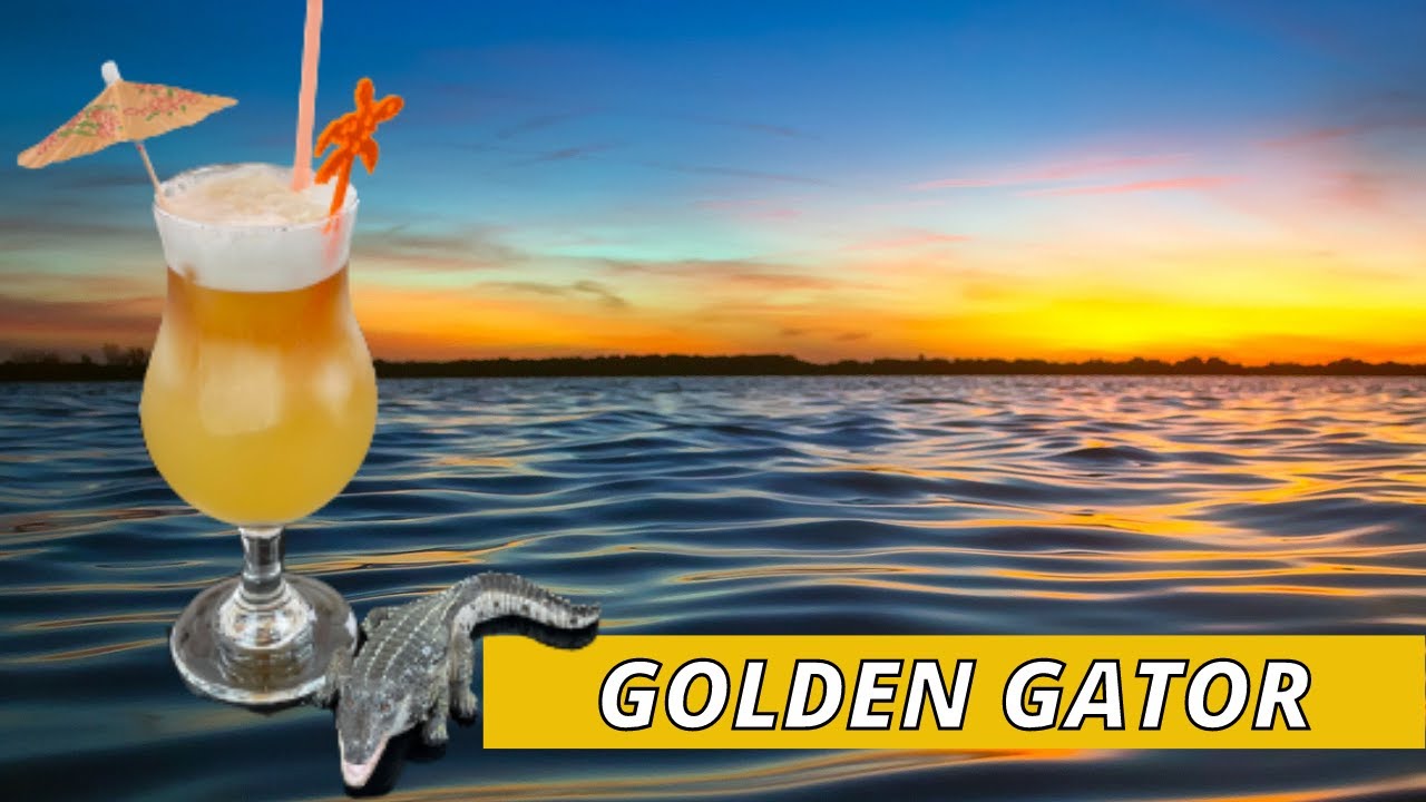 How to Make a Golden Gator Tropical Cocktail