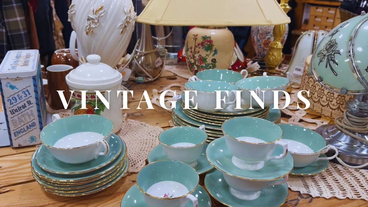 Vintage & Trift Store Finds, Gift Store Visit, Quiet Streets &  Good Company.