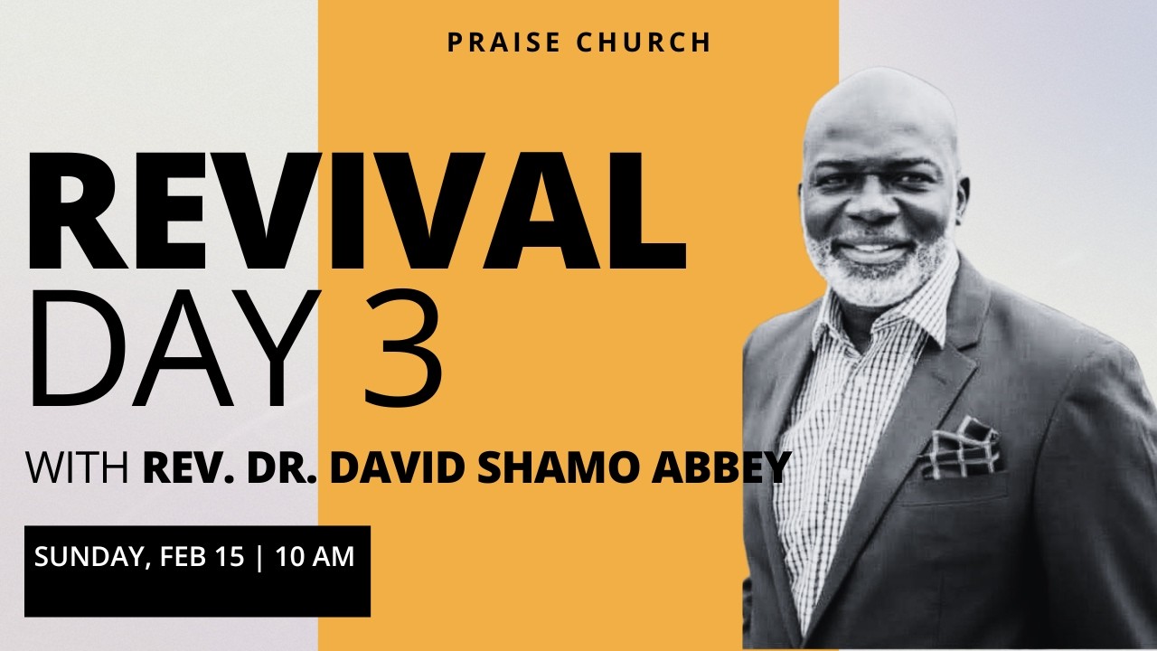 Revival Service (Day 3) | Rev Dr. David Shamo Abbey | February 15th, 2026