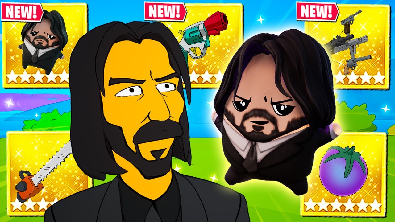 The *JOHN WICK* SPRITE Challenge in Fortnite Reload
