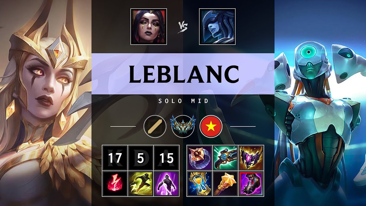 LeBlanc Mid vs Lissandra - VN Challenger Patch 25.10