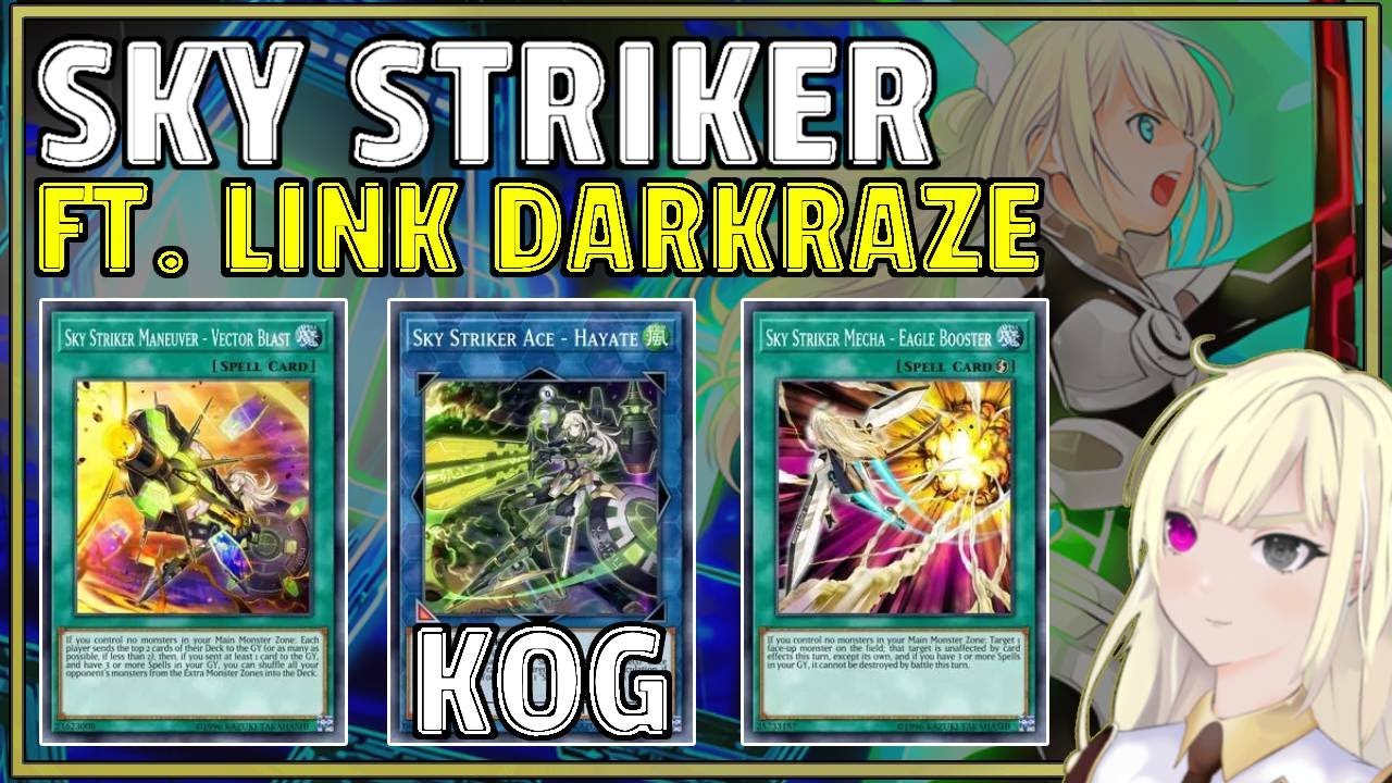 [DUEL LINKS] SKY STRIKER FT. LINK DARKRAZE! HAYATE CON 2300! + WINS CONDITON [VTUBER]