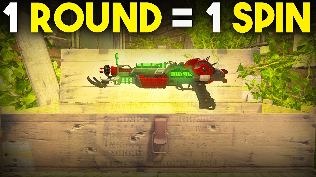 BO2 Zombies, But I Get A Random Gun Every Round