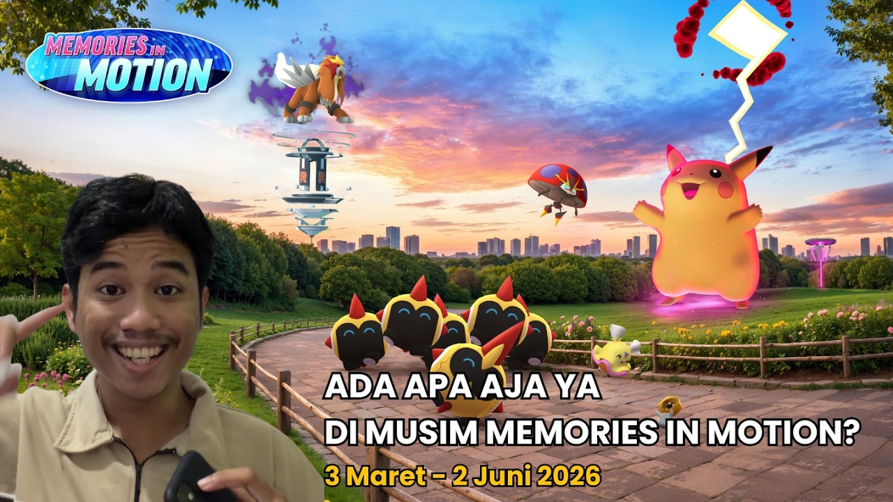 MEMORIES IN MOTION UPDATE POKEMON GO 2026!