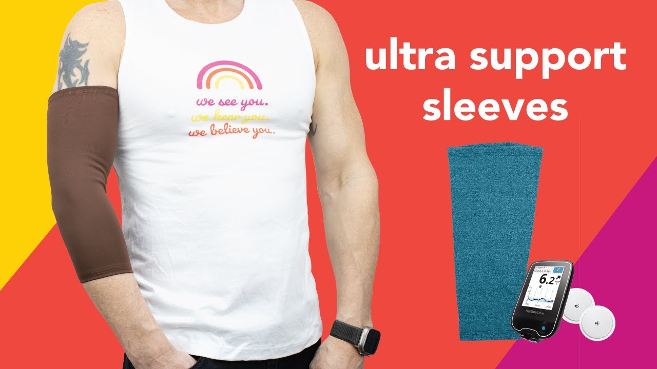 Spoonie Threads | ULTRA Support Sleeve for Glucose Monitoring Devices, PICC Lines, Eczema, Arm Band