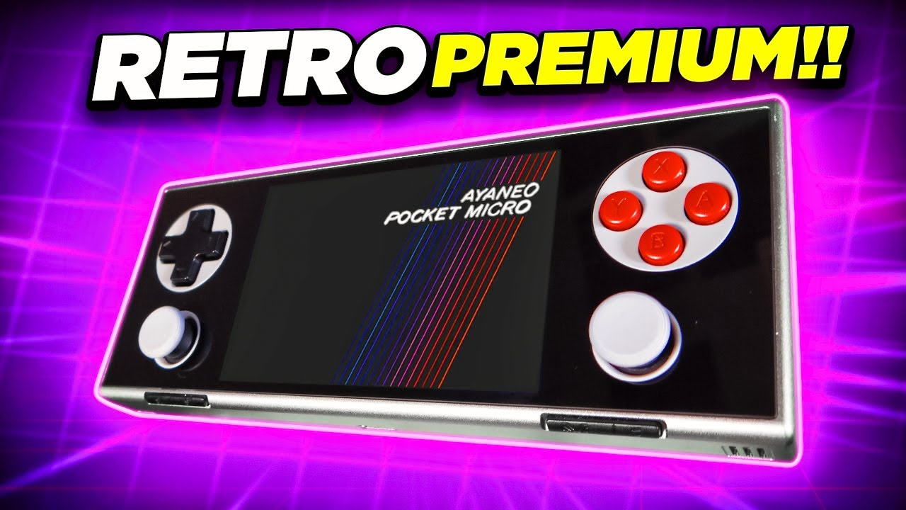 AYA NEO POCKET MICRO la consola retro más PREMIUM - Review en español