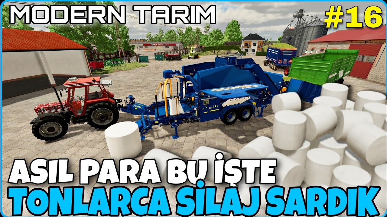 EKİP ARTIK BURADA DA BİZİMLE | BÜYÜK PARA VAR DİYE TONLARCA SİLAJ SARDIK - 55 RAGNAR MODERN TARIM