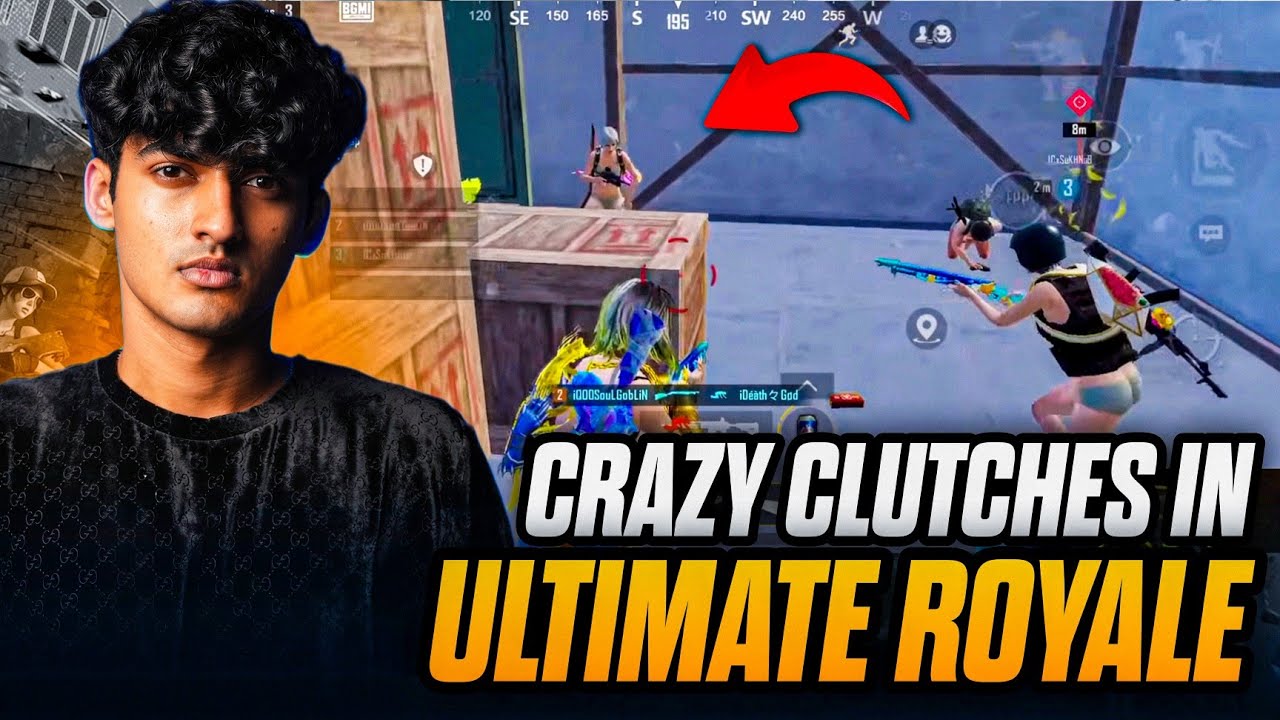 Goblin insane Clutches in Ultimate Royale | Teammates Shocked 🚀