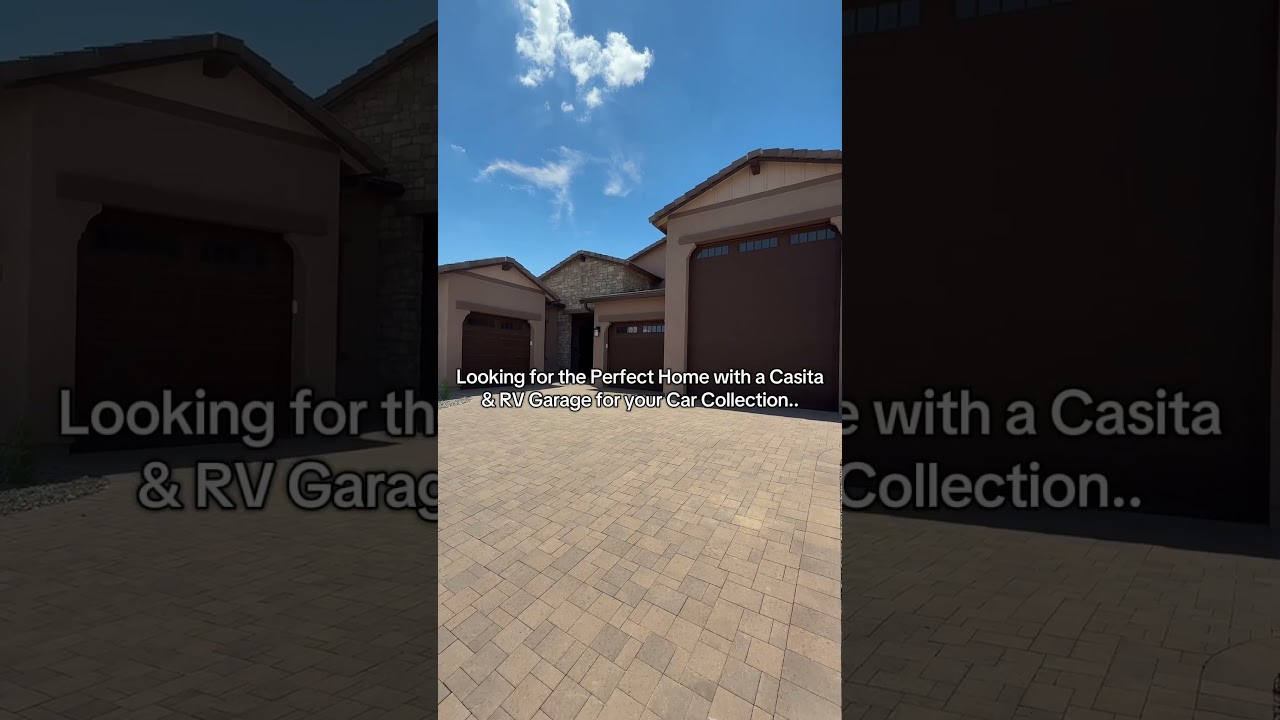 Buy a home with an RV GARAGE & CASITA with a low interest rate in Phoenix, AZ 