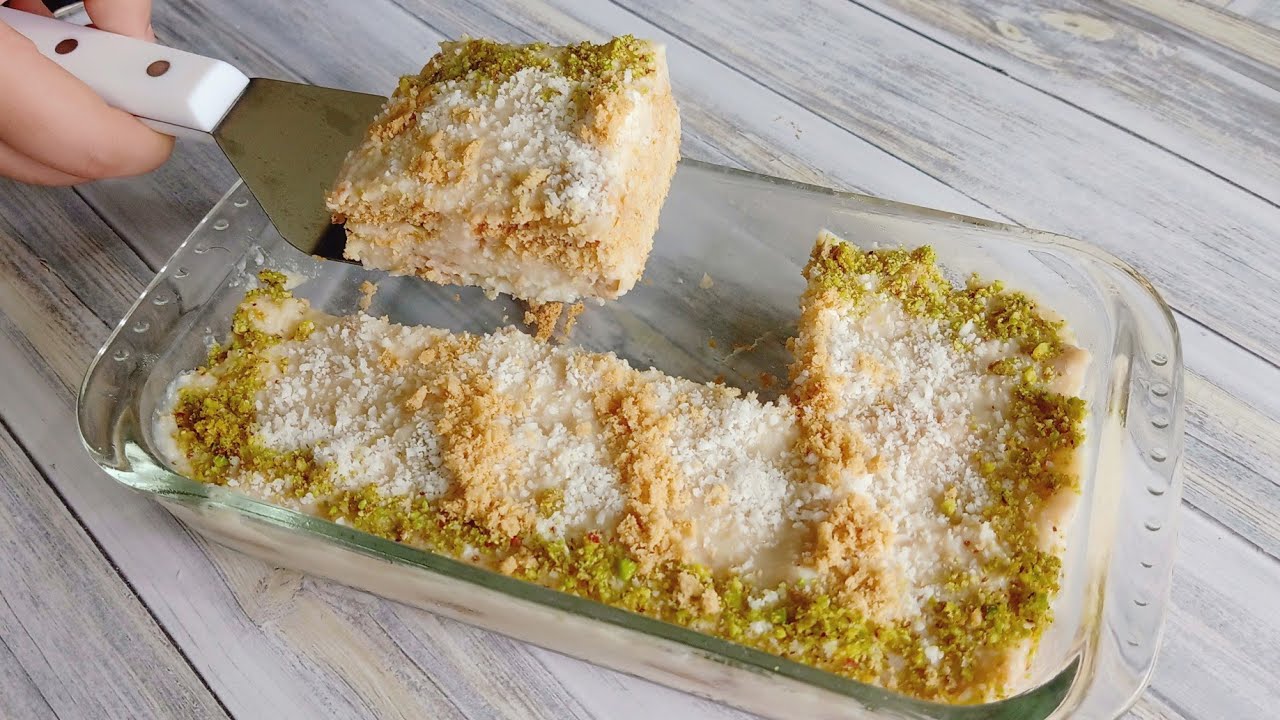 Coconut Pudding Recipe | Without Agar Agar & Gelatin | Coconut Dessert | Pudding