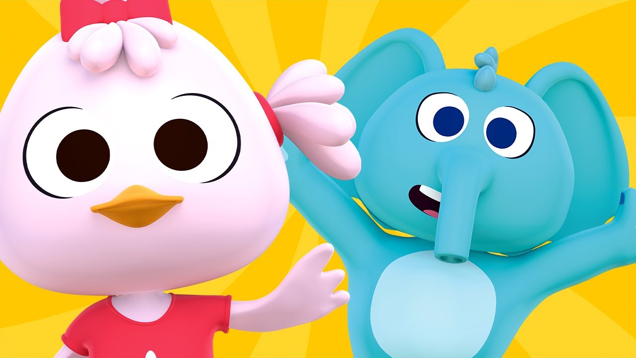 ¡Juegos y Canciones! Patita Lulú Elefante Blas y Más Animales | Canciones del Zoo