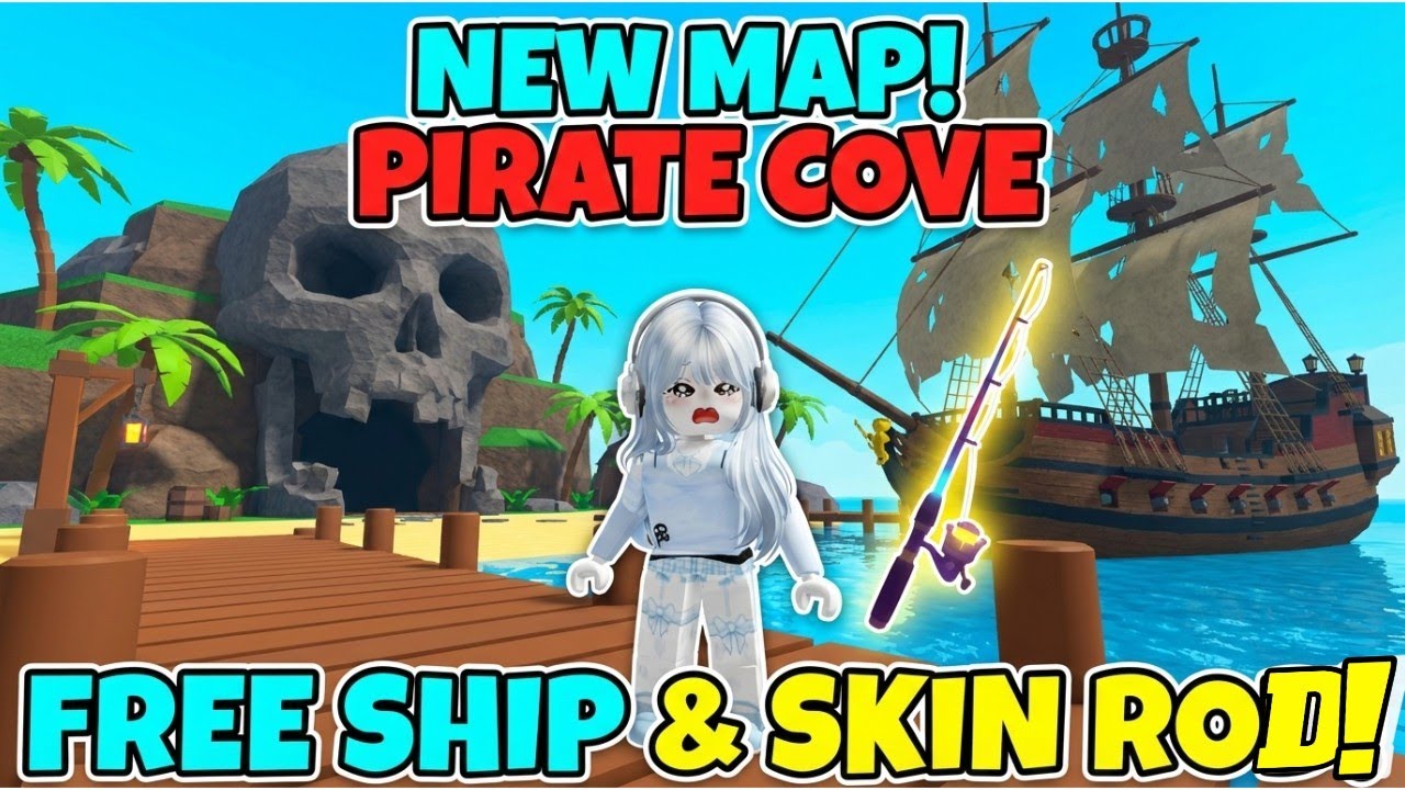 Cara Dapat Skin Rod & Kapal Bajak Laut GRATIS di Pirate Cave 