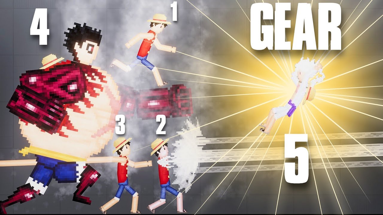 Luffy GEAR 1 - 4 vs Luffy GEAR 5 [Sun God Nika] - Which is best ?