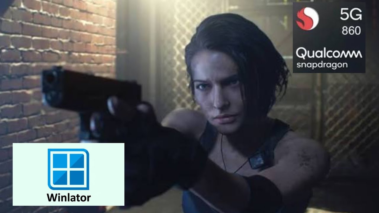 Resident evil 3 remake /WINLATOR/SNAPDRAGON 860/gameplay más configuración 