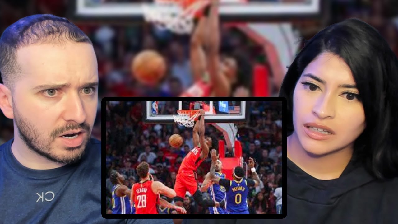 First Time Reacting to Amen Thompson Highlights