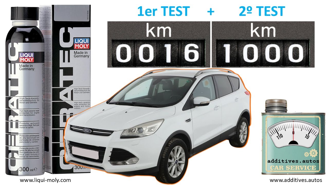 CERATEC TEST FORD KUGA 15Km / 1000 Km