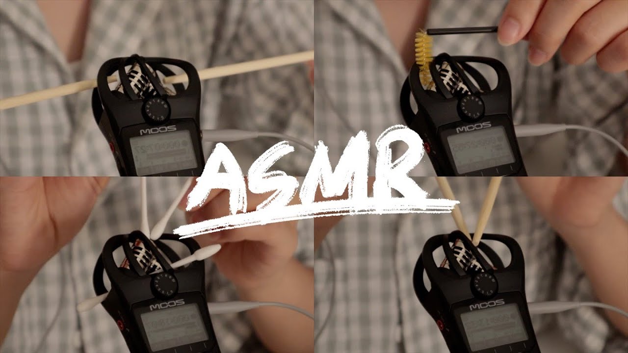 ASMR | 마이크를 통과하면 어떤 소리가 날까✨Who wants to hear the mic go through?