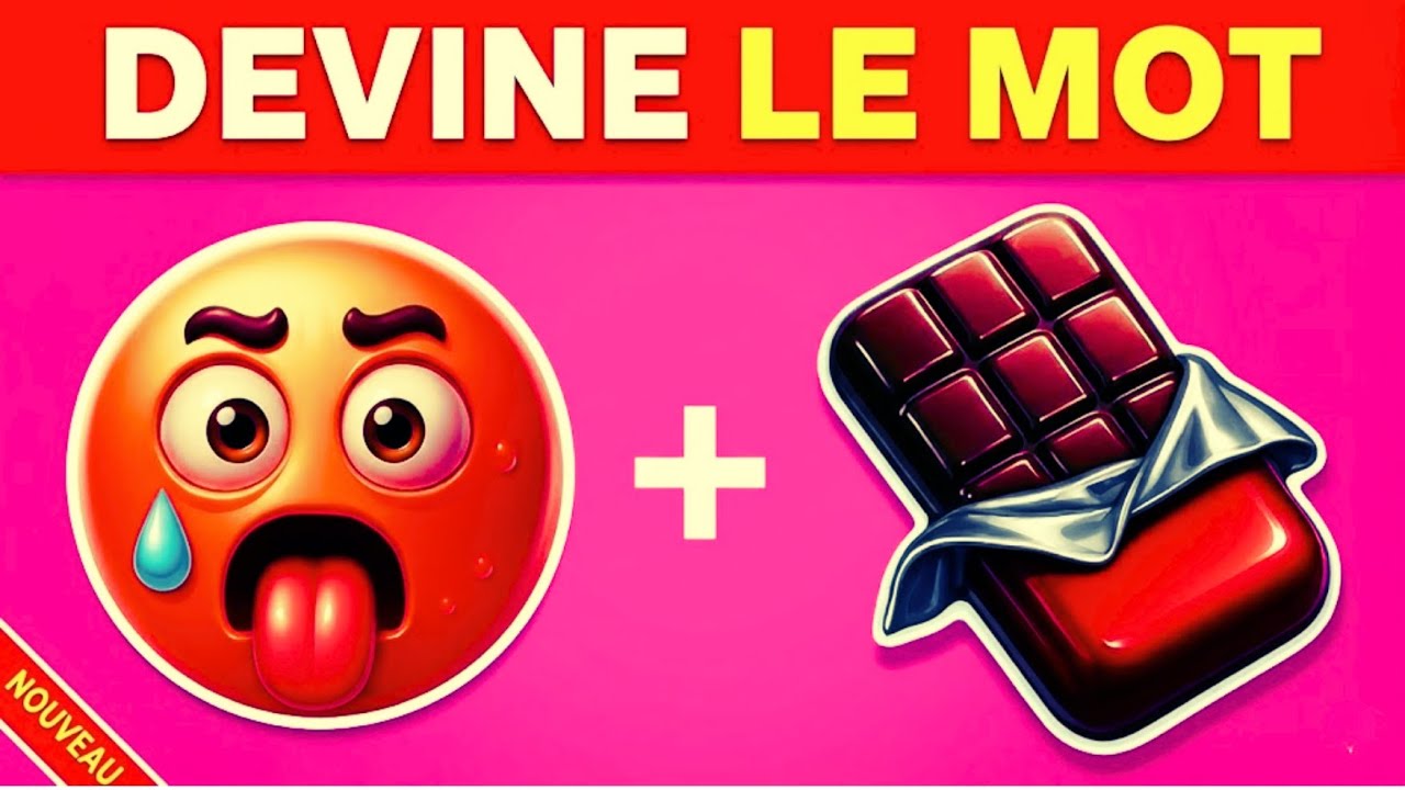 DEVINE LE MOT 🤯🍫 | Tu vas galérer jusqu’à la fin ! (Quiz IMPOSSIBLE)