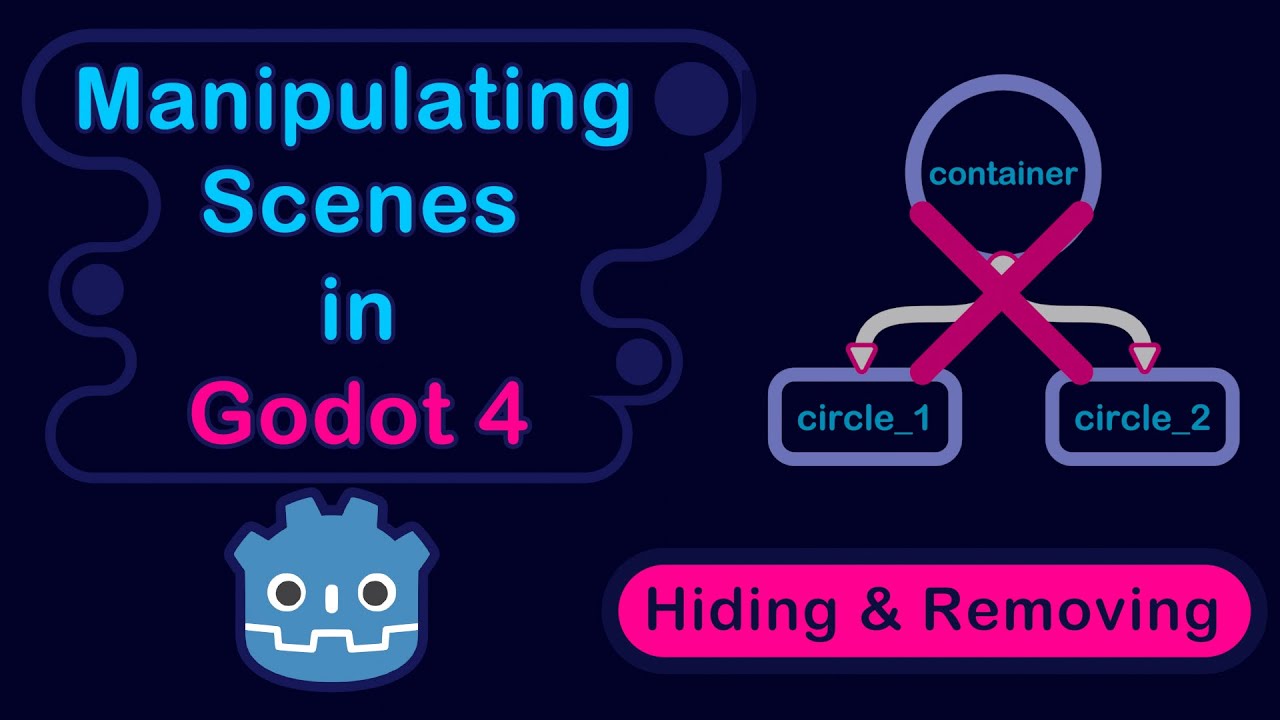 Godot 4 | scene manipulation (hiding and removing scenes)