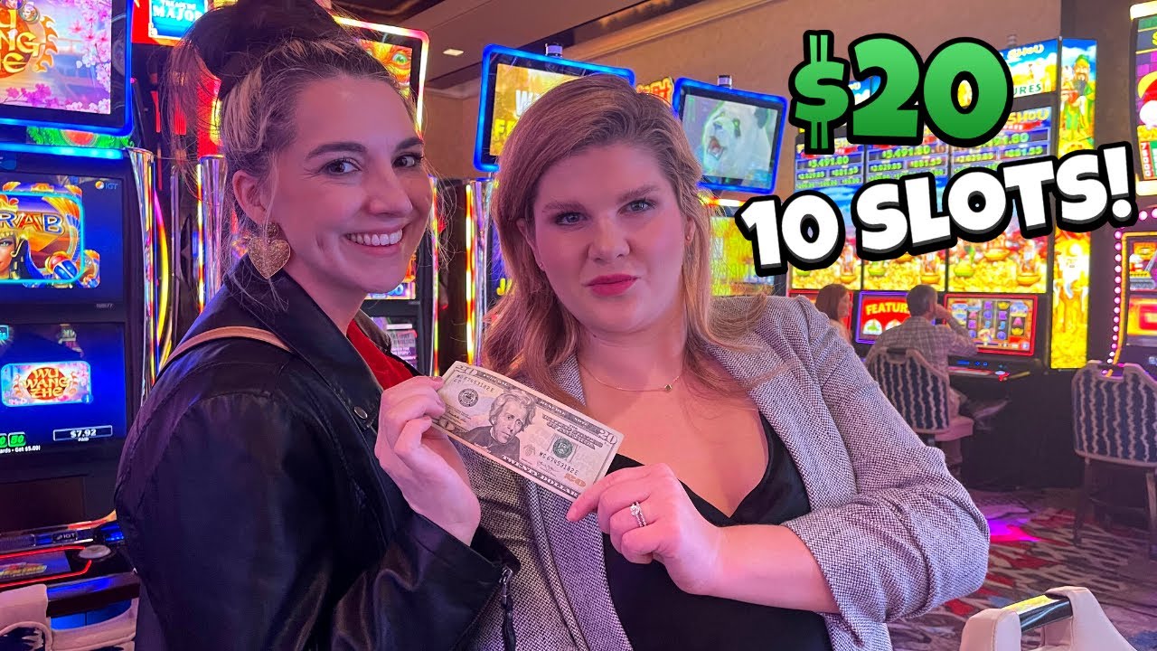 I Put $20 into 10 Different Slot Machines at COSMOPOLITAN in Las Vegas.. Here's What Happened!