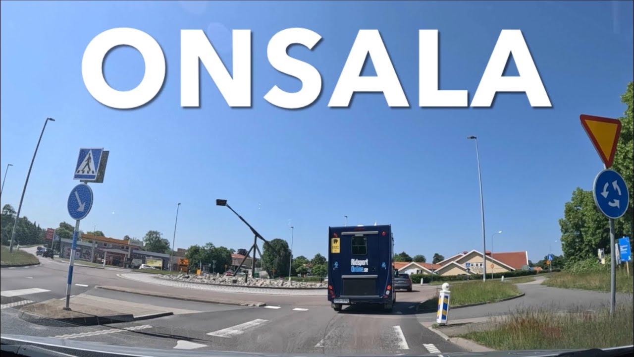 Onsala & Lerkil, Halland. Sverige / Dashcam Video