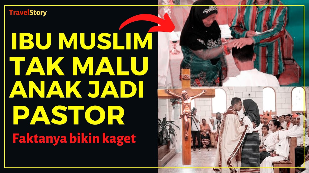 Viral! Kisah Mengharukan 4 Pastor dari Keluarga Muslim. Ini Toleransi Bukan K4fir #TravelStory35
