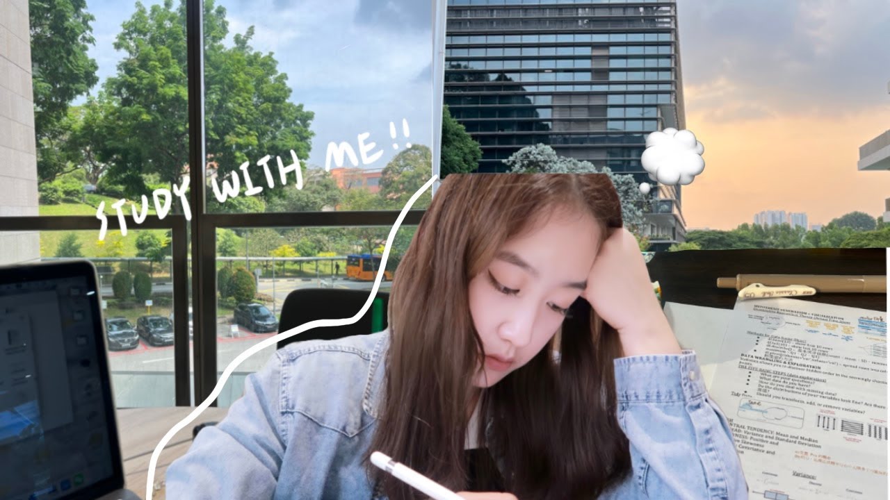 Study With Me📚| 各種作業報告的研究生生活、開始參加招聘會📧、準備面試必備的外師課、依舊是不想上課的每一天、｜Ruby Sung