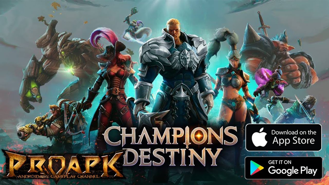 Champion Destiny Gameplay Android / iOS (3-minute Real-time PvP)