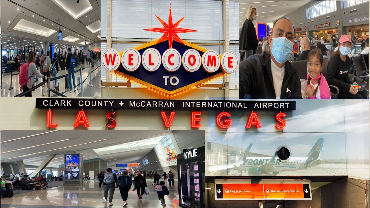 McCarran International Airport Las Vegas | TSA Security Checkpoint | Airport Gates | Oct. 2021