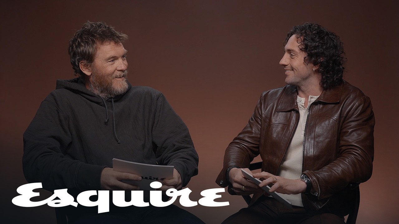 Aaron Taylor-Johnson Tells Sam Worthington His Exact Nando&rsquo;s Order | Inquiring Minds | Esquire