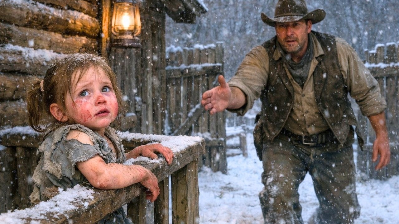 Upadła na jego ganek, szepcząc: „Zranili mnie” — kowboj natychmiast zareagował.