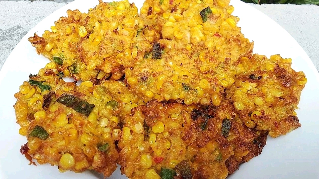 Kress Kress .....Garing Gurih Bikin Nagih ...!!! Resep Bakwan Jagung