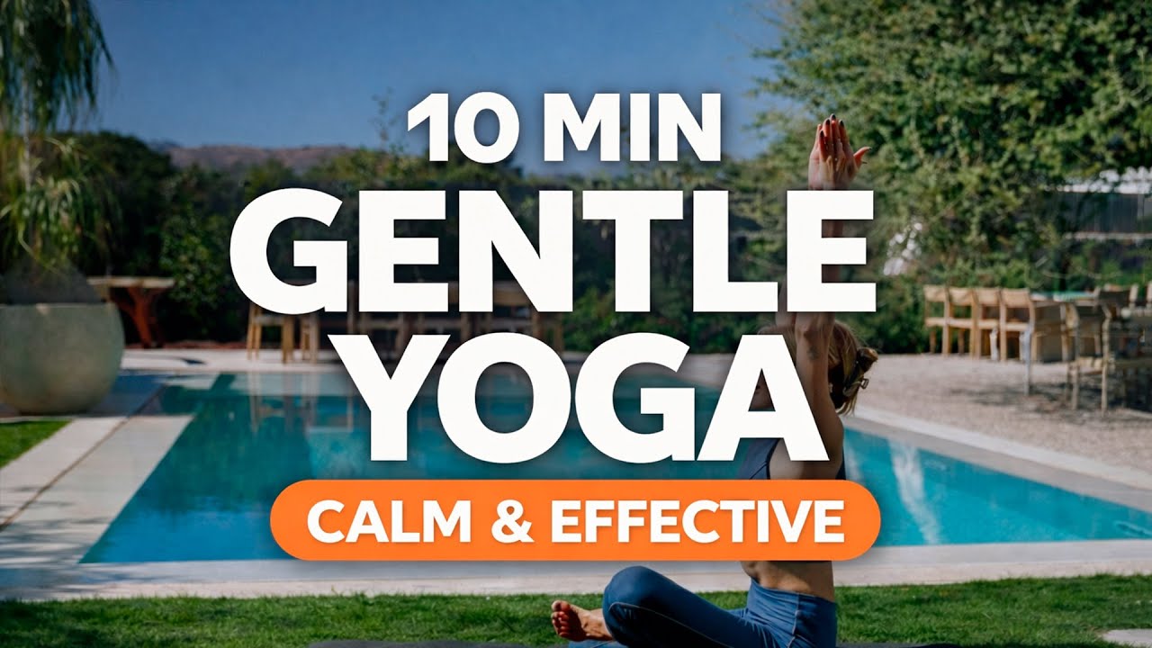 Gentle Yoga Stretching | 10 Minutes to Relax & Move