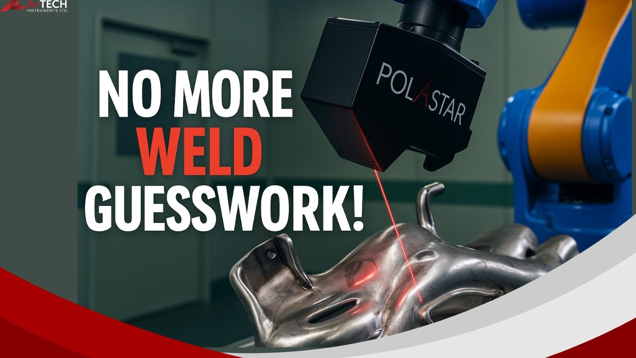 No More Robot Programming: POLASTAR 3D Weld Inspection Demo (Automotive Part)