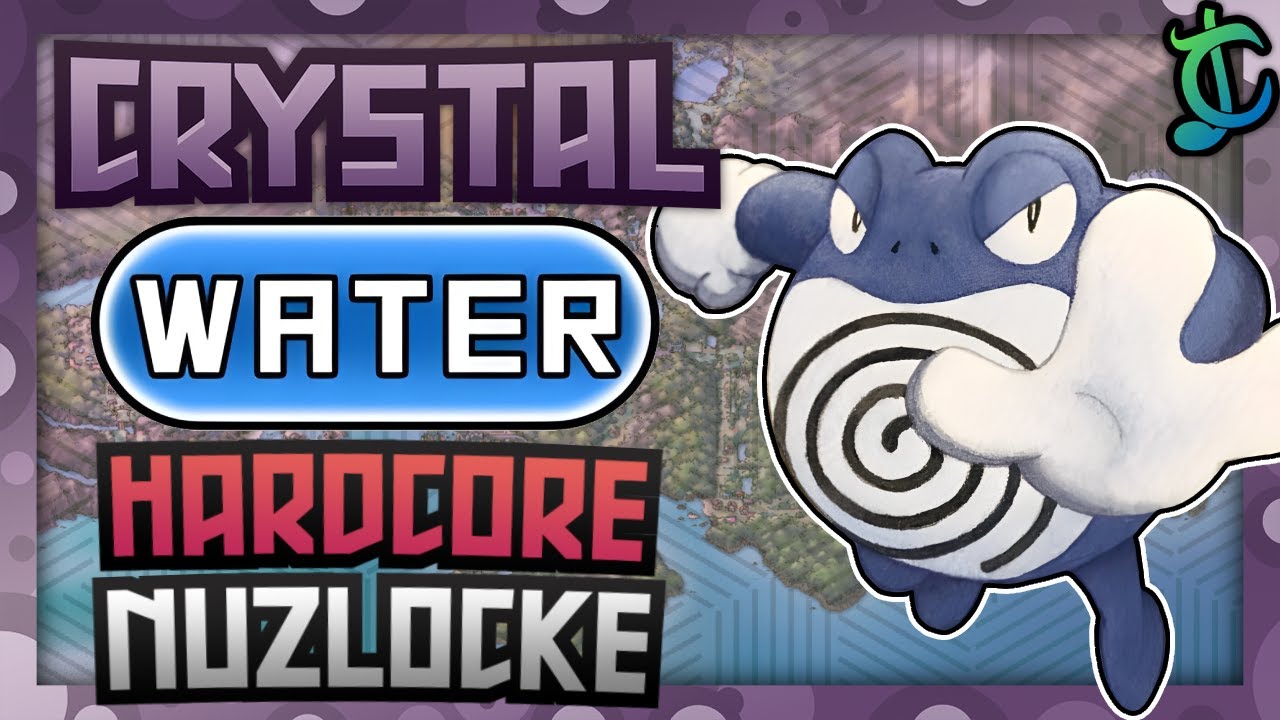 Pokémon Crystal Hardcore Nuzlocke - WATER Types Only! (No items, No overleveling)