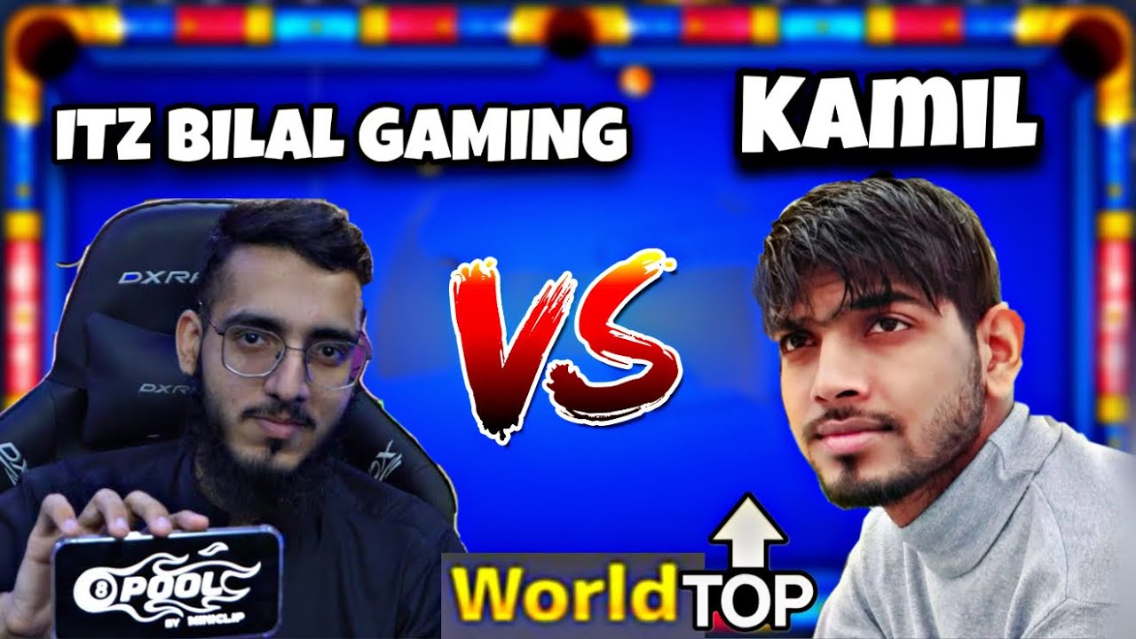 8 Ball Pool – Itz Bilal Gaming vs Kamil | The Real Truth behind WORLD TOP🇮🇳🇵🇰