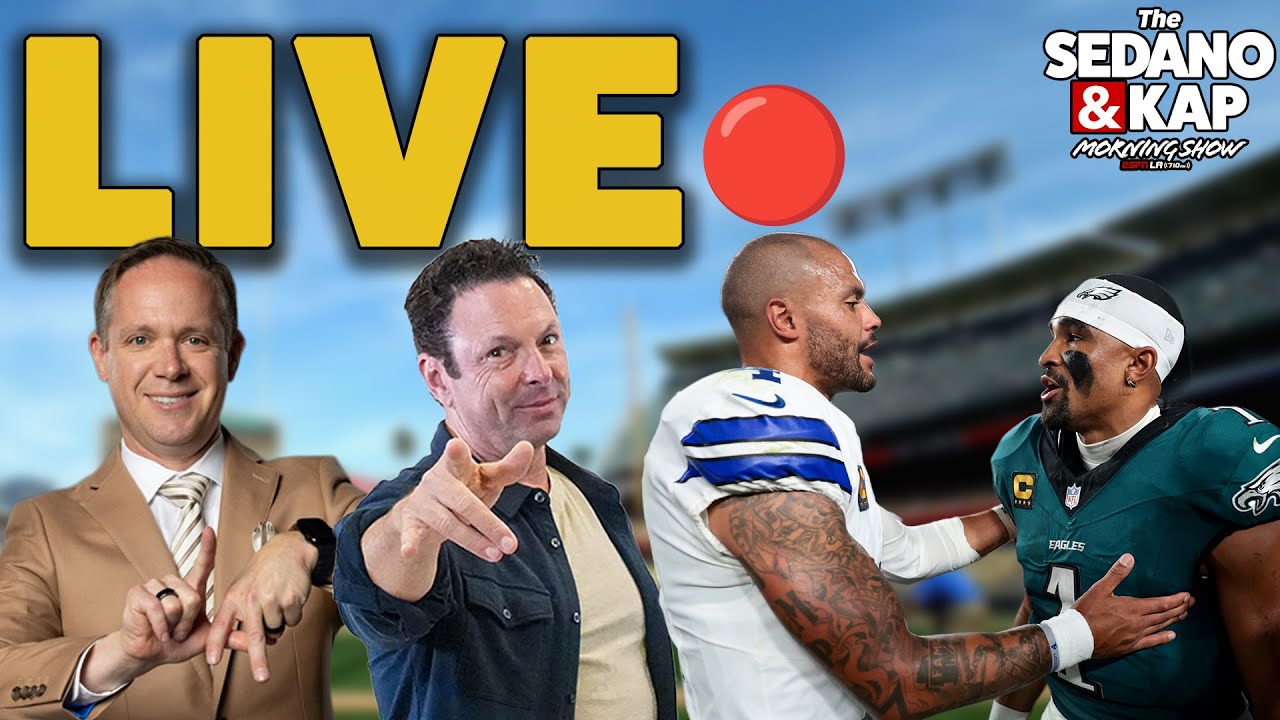 9-5-25 Sedano & Kap Morning Show: Spit Gate in NFL Opener!