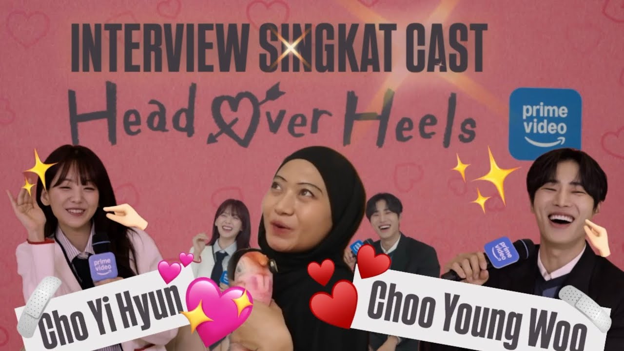 [Q&A] ‼️NGOBROL ASIK BARENG CHO YI-HYUN & CHOO YOUNG-WOO‼️ Head Over Heels (K-Drama)