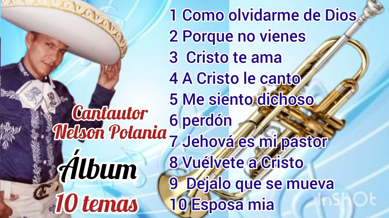 Álbum músical 10 temas de Nelson Polania