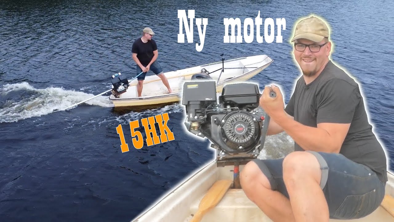 Sätter en 15hk Motor i en roddbåt