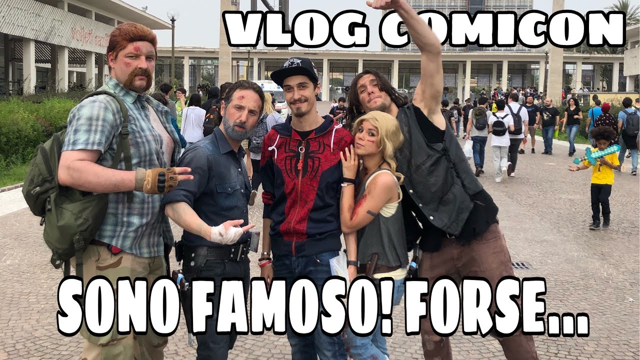 SONO FAMOSO! FORSE... - VLOG NAPOLI COMICON 2019