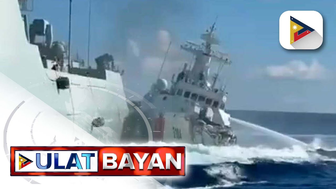 Mga barko ng Tsina sa Scarborough Shoal, nagbanggaan; bahagi ng China Coast Guard vessel, wasak