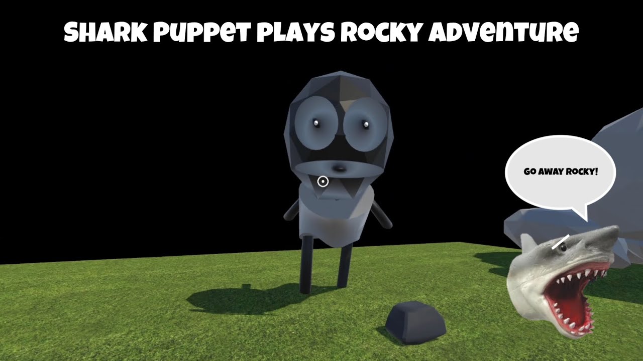SB Movie: Shark Puppet plays Rocky Adventure!