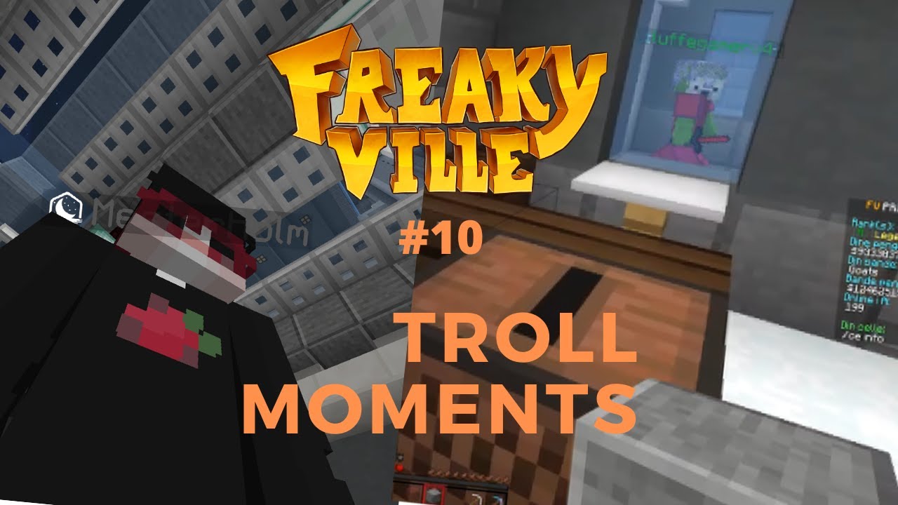Freakyville Prison #10 En standard dag på Freakyville? Troll Moments!