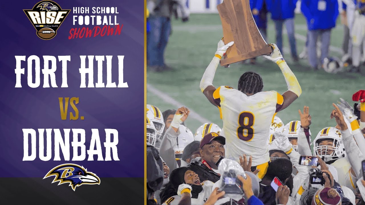 Ravens High School Football Showdown: Fort Hill vs. Dunbar | Baltimore Ravens