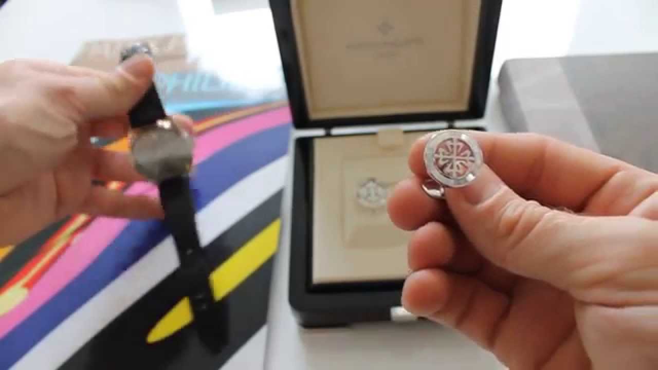 Unboxing PATEK PHILIPPE - Cufflinks -