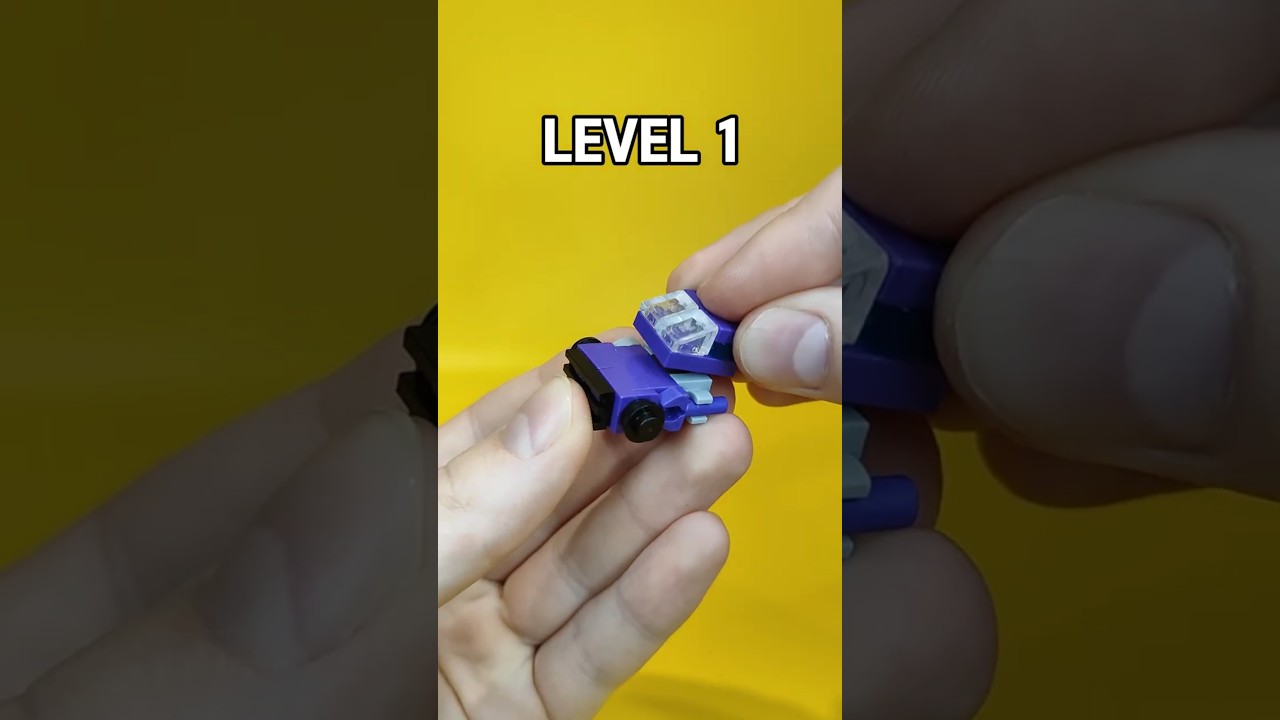 Transformer Level 1 to Level 9999 LEGO...