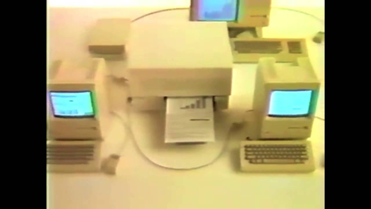Apple Macintosh Office Ad Compilation (1985)